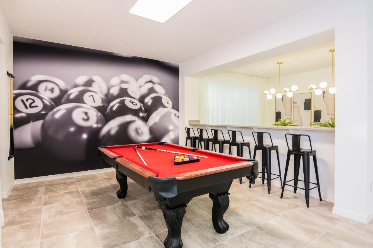 Brand New 9 Bedrooms House With Private Pool, Star Wars Game Room, Theme Rooms And Lake View Sa2145 Kissimmee Exterior foto
